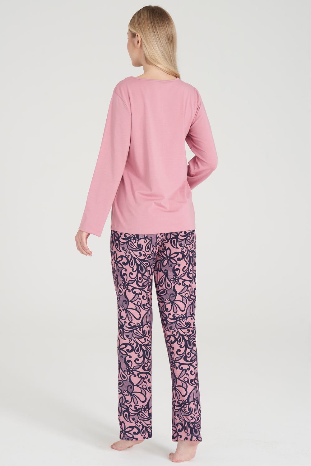 Pyjama-Set Langen Ärmeln